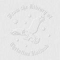 from The Library of Embossers & Stamps for Fantasy Book Readers | Custom Embosser | Custom Stamp | Ex Libris | Elevate Your Fantasy Collection of Stories and Novels (Design 10, Embosser)