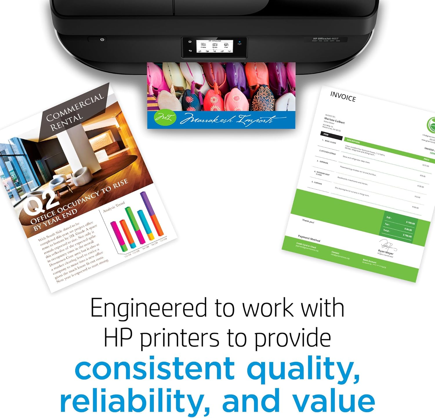 HP 67 Black Ink Cartridge for HP Printers, Works with DeskJet 1255, 2700, 4100 and ENVY 6000, 6400 Series, Eligible for Instant Ink, 3YM56AN
