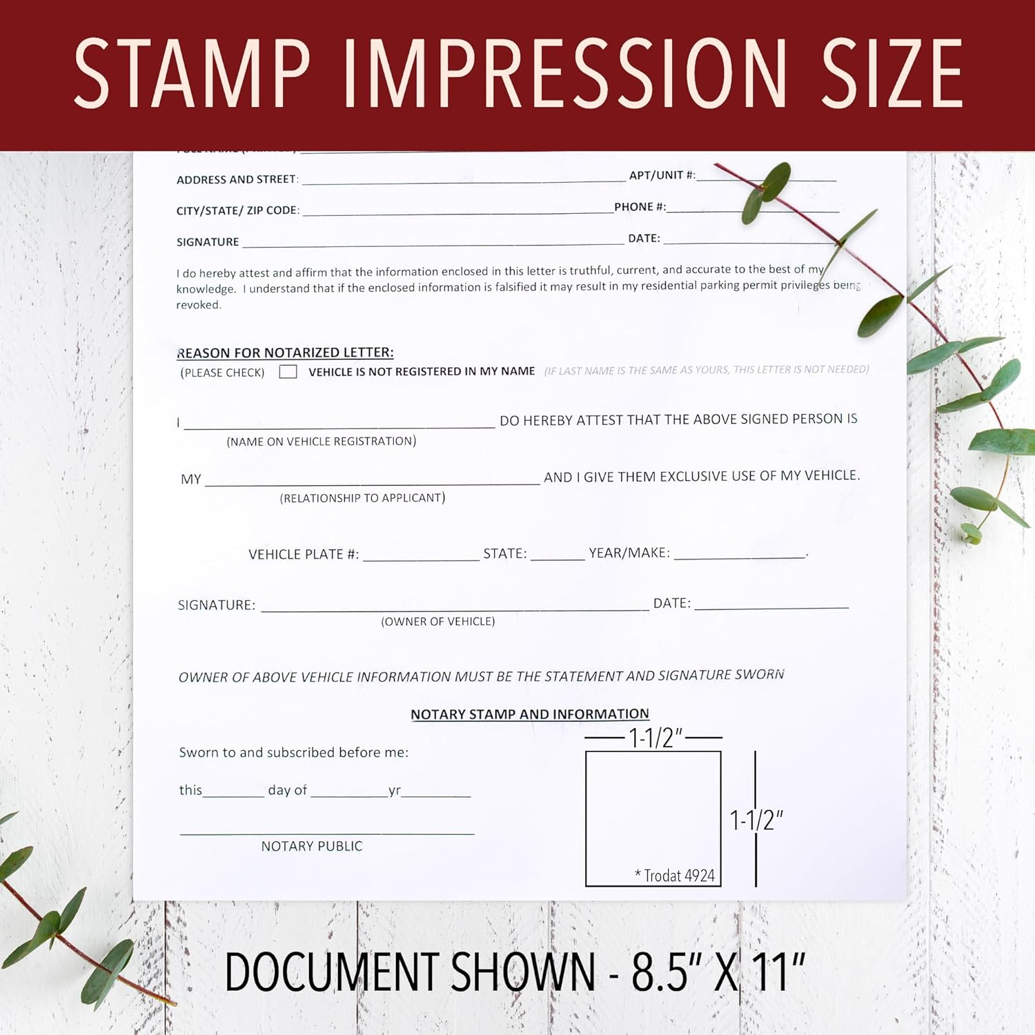 New York Round Notary Stamp | Official State Notary Stamp | Official Seals | Meets State Specifications (New York, Round Stamp)