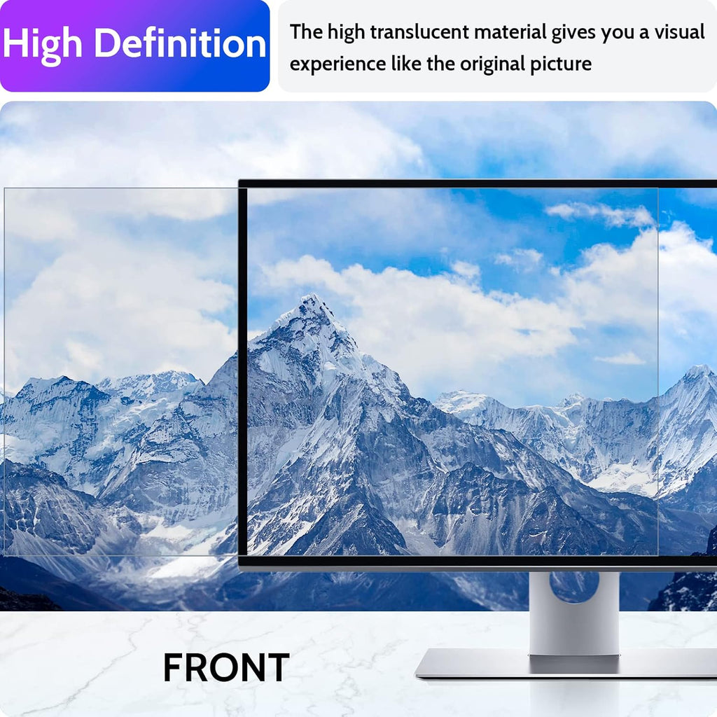 Computer Privacy Screen 19 Inch for 5:4 Standard Monitor, Removable 19inch Anti Blue Light Glare Shield Monitor Privacy Filter (14 13/16" x 11 7/8")
