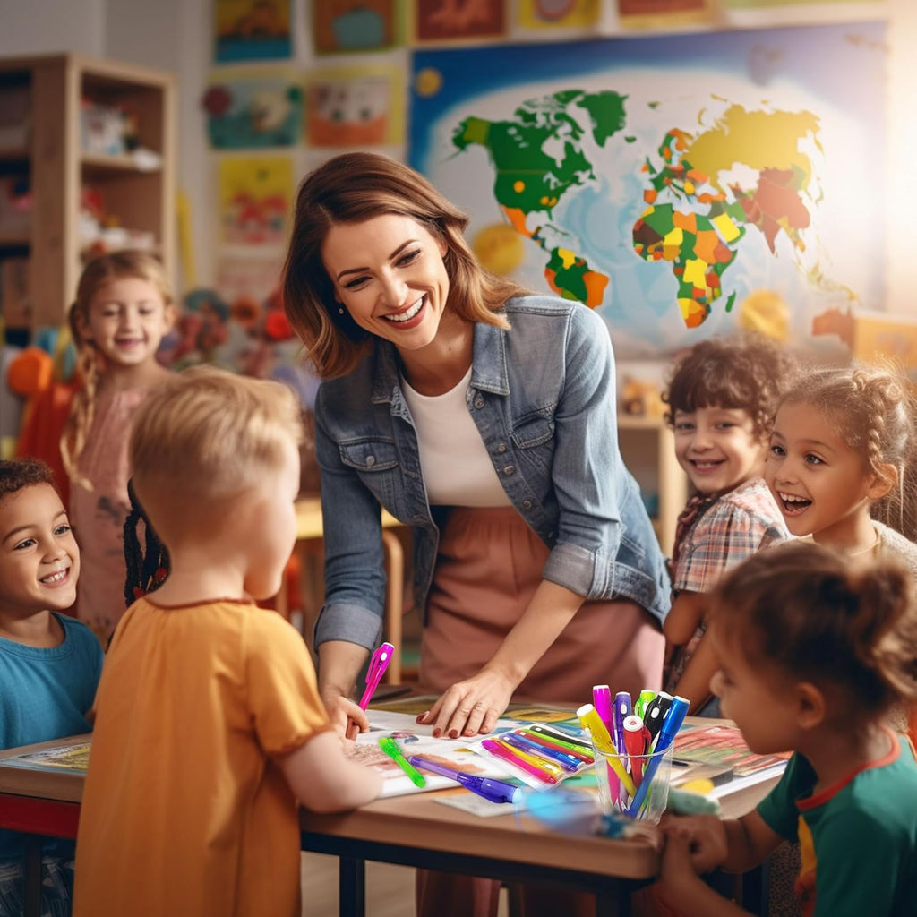 Invisible Ink Pens, Upgraded Spy Invisible Ink Pen with UV Light Magic Marker for Secret Message and Kids Christmas Goodies Bags Toy (7pcs)