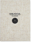 ONE FOCUS Planner: 90-Day Undated Daily Planner for ADHD and Productivity - Goal Setting, Anxiety Relief, Mindfulness Exercises, Gratitude, and Habit Tracker for Focus & Clarity - Ideal for Neurodivergent Adults & Busy Professionals, A5 Linen