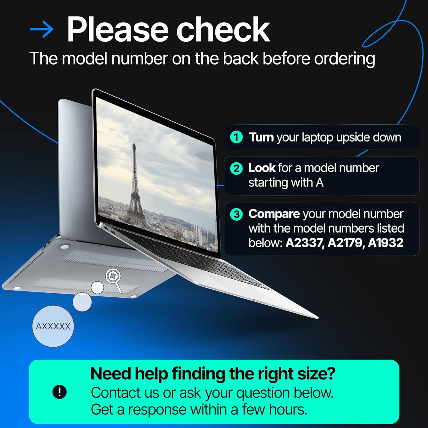 Magnetic Privacy Screen Compatible with MacBook Air 13" 2018, 2019, 2020, 2021, M1 Anti-Blue Light Laptop Screen Protector Filter Blue Light Blocking Filter