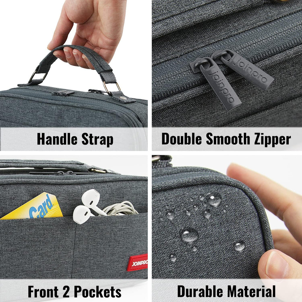 Pencil Case, Large Capacity Pencil Case Organizer; Double Zipper Storage Bag; Big Pencil Pouch for College School Office Teen Girl Boy Men Women Adult