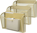 Wall File Organizer,Hanging Wall Mounted File Folder Binder Holder Mail Organizer for Office,Home and School Supplies