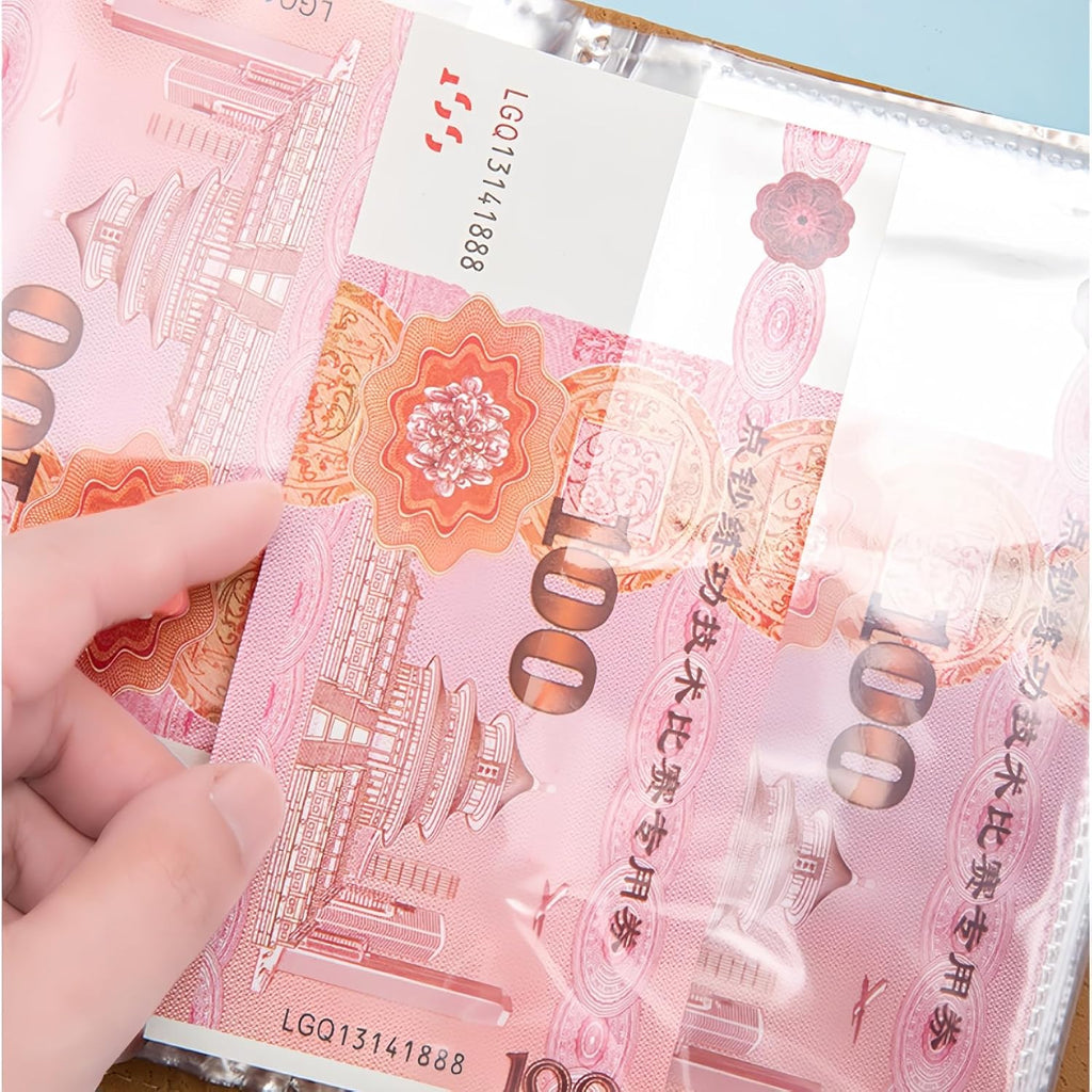 100 Envelope Challenge,Savings Challenges Book with Envelopes, Money Saving Binder Successfully Reach Your Savings Goals (Blue-B)