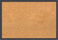 Amanti Art Natural Cork Board for Wall, 17x25 Vision Board with Black Wood Frame, Medium Corkboard Office Decor for Home Organization, Traditional Corkboard Pinboard to display items for home