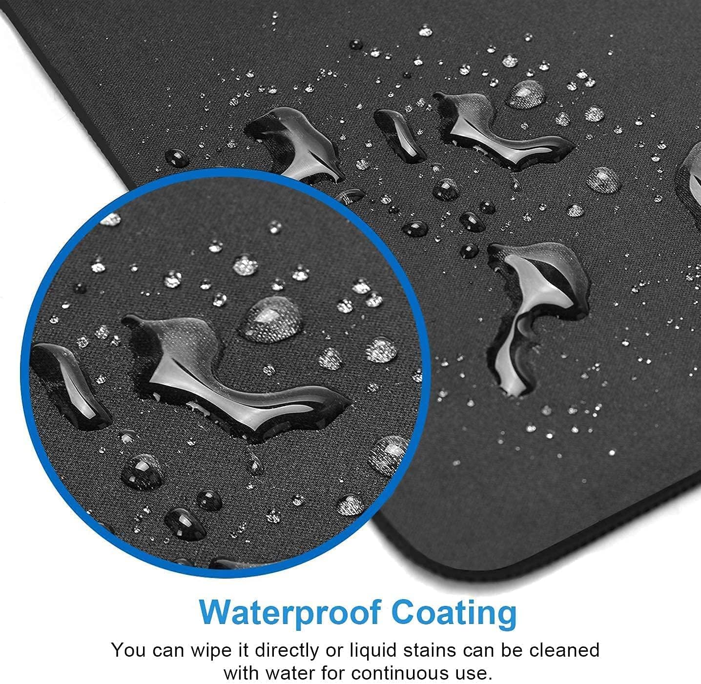 Mouse Pad, Christian Cross Mouse Pad, Square Waterproof Mouse Pad Non-Slip Rubber Base MousePads for Office Laptop, 9.5"x7.9"x0.12" Inch(Hope and Love)…