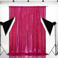 Eternal Beauty Hot Pink Sequin Backdrop, 10x10 Ft Glitter Background Curtains for Shimmer Photography Party Wedding Birthday Back Drop Decor