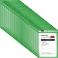 Nezyo Dry Erase Pockets Plastic Job Ticket Holders Shop Holder Order Pockets Clear Sleeves Tickets Folders Plastic Sleeves Paper Teacher Supplies for Classroom(12 x 9.5 in,Green,50 Pcs)