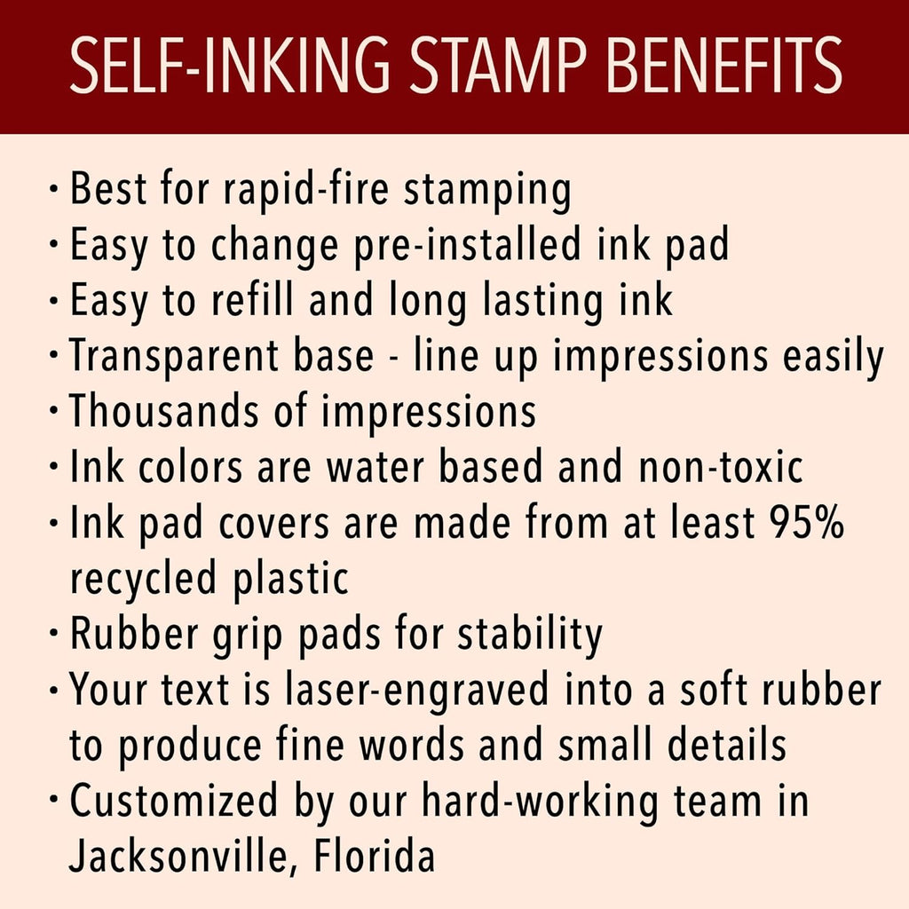 Washington Rectangular Notary Stamp | Official State Notary Stamp | Official Seals | Meets State Specifications (Washington, Rectangular Stamp)