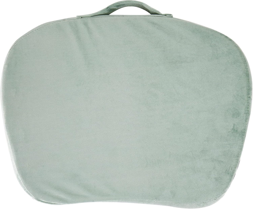 Lap Laptop Desk - Portable Lap Desk with Pillow Cushion, Fits up to 15.6 inch Laptop for Home Office Students Use as Computer Laptop Stand, Book Tablet(1-Orange Flower)