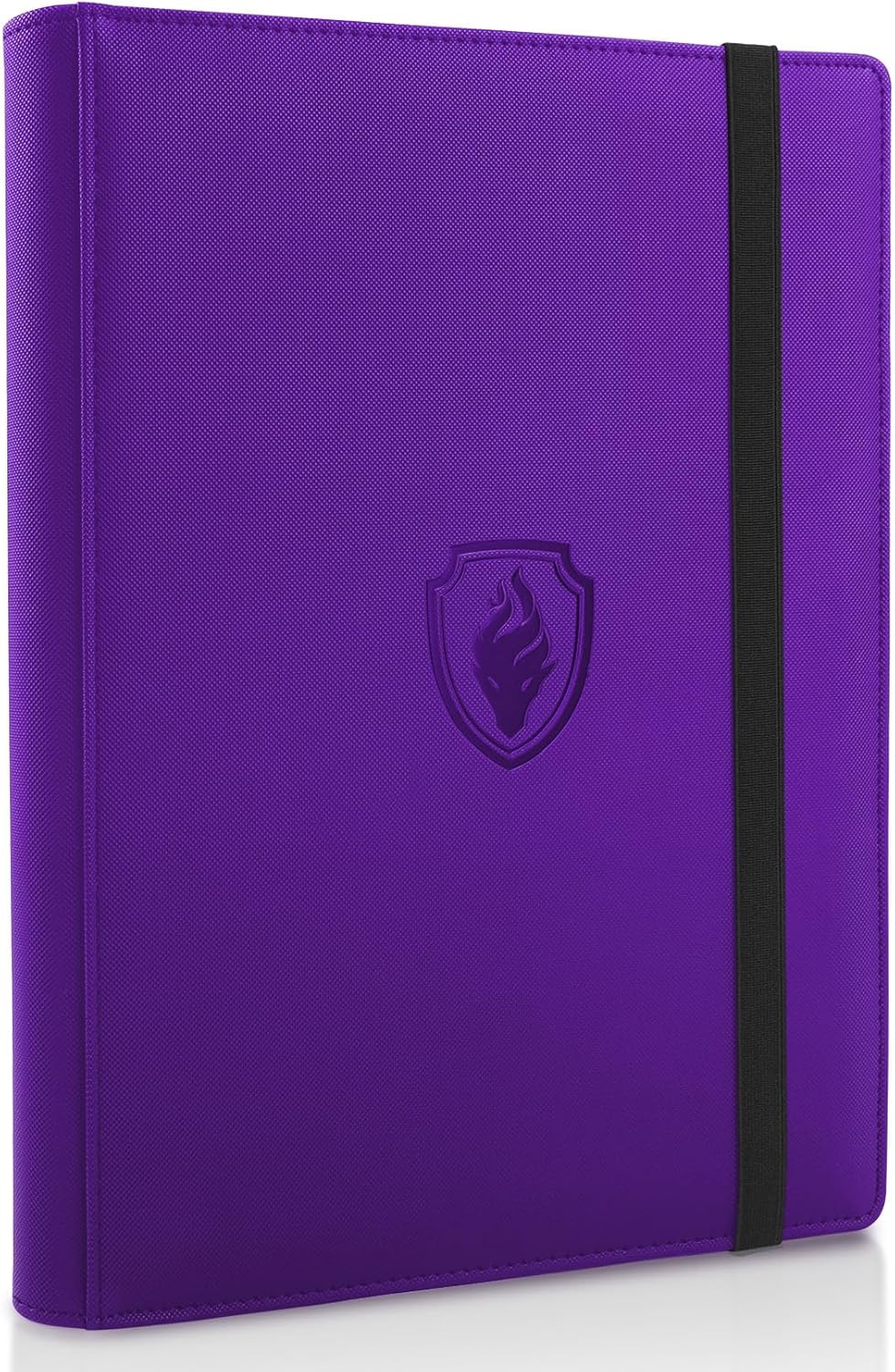 Premium Card Binder, 9 Pocket - Sturdy Card Holder for 360 Cards, Cover & Album for YuGiOh, MTG, TCG & Sports Cards - Purple