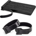 OneLeaf 80PCS Reusable Cable Ties, Black Adjustable 6-Inch Cord Organizer Ties, Multi-purpose Hook Loop Cable Management Wire Ties for Organizing Home, Office, Data Centers