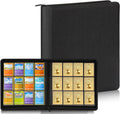 Card Binder, 720 Pockets Trading Card Binder with Sleeves Card Organizer, 12 Pocket Sports Card Holder for Game Card, Baseball Football Basketball Cards (720 Pockets)