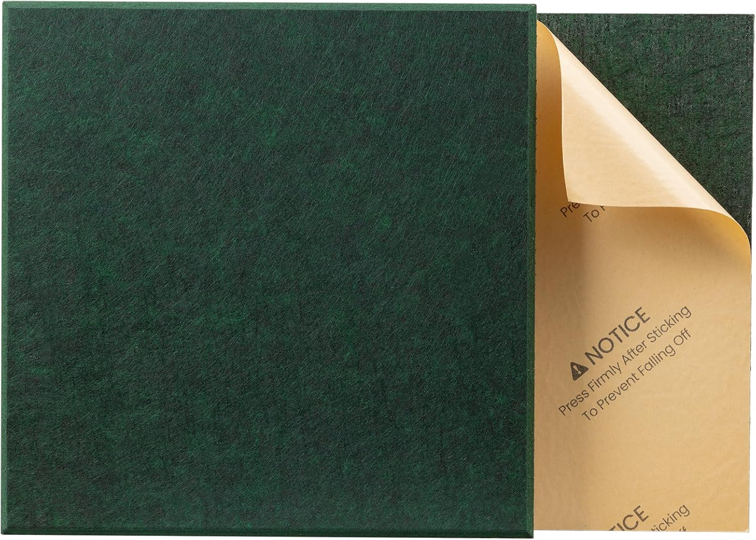 Sonicism 22 Pack Acoustic Wall Panels with Self-Adhesive, 12" X 12" X 0.4" Sound Proof Foam Panels, Decorative Soundproof Wall Panels, Sound Proof Absorbing Tiles for Home & Offices, Dark Green