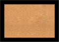 Amanti Art Natural Cork Board for Wall, 29x41 Vision Board with Black Wood Frame, Large Corkboard Office Decor for Home Organization, Casual Corkboard Pinboard to display items for home organization