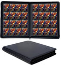 1000+ Pockets Trading Card Binder, 16-Pocket Card Ablum Compatible with MTG,Sports Cards & Other Standard Size Trading Cards (Black)
