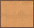Amanti Art Natural Cork Board for Wall, 36x44 Vision Board with Bronze Frame, Oversize Corkboard Office Decor for Home Organization, Modern Corkboard Pinboard to Display Items for Home Organization