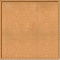 Amanti Art Natural Cork Board for Wall, 38x38 Vision Board with Bronze Frame, Oversize Corkboard Office Decor for Home Organization, Casual Corkboard Pinboard to Display Items for Home Organization