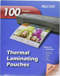 Nuova 100-Pack, 5 Mil Thermal Laminating Pouches 9 x 11.5 Inches, Letter Size, LP105H