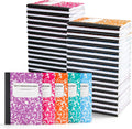 feela 70 Pack Mini Composition Notebook Bulk, Cute Pocket Composition Note Pad, Small Journal Notebooks for Students College School Supplies, 4.5" X 3.25", Narrow Ruled, 5 Pastel Marble Covers