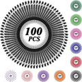 Max 500 Pcs Personalized Pens Bulk, Custom Pens with Free Engraving, Customized Stylus Tip Ballpoint Pen with Your Name Massage Text for School Office Business Graduation Anniversaries-100 Packs
