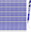 Personalized Pens Bulk 300 with Name Custom Engraving Ballpoint Pens with Stylus Tip Customized Smooth Writing Pens Personalized Gifts for Anniversary Birthday or Graduation(Blue,Black Ink)